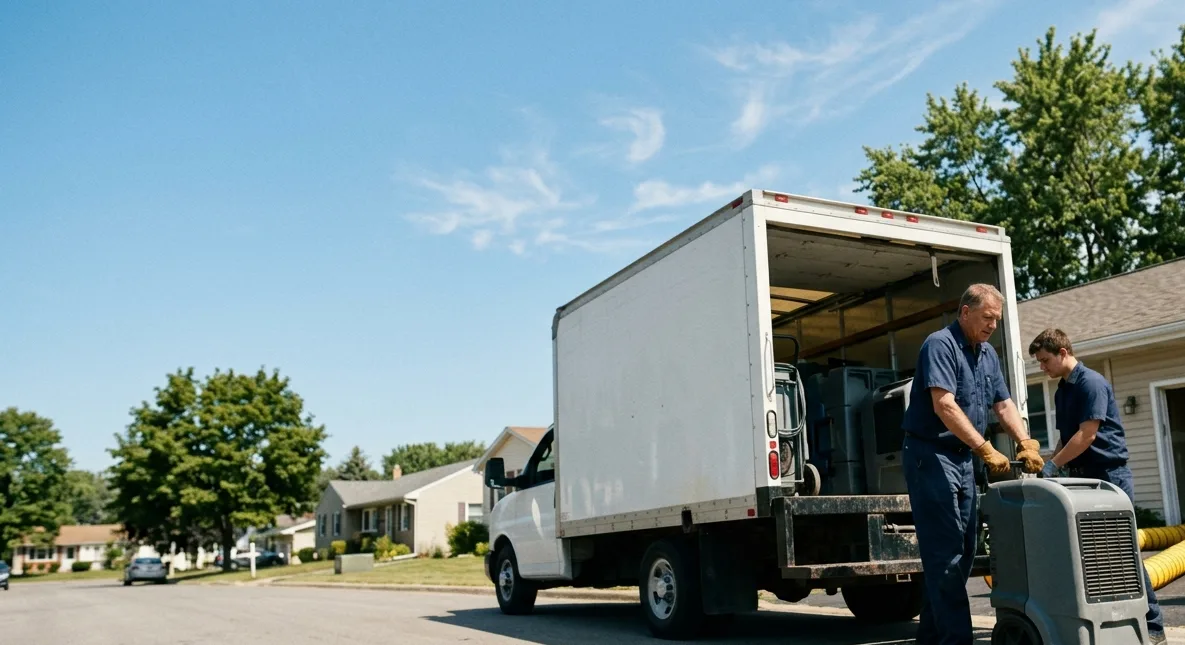 Water Damage Cleanup in Radom, IL near me